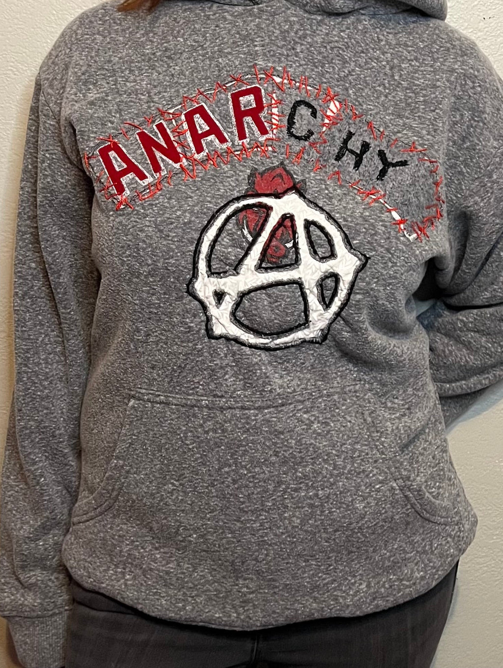 Deconstructed Anarchy Hoodie