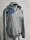 Blue Detail Anarchy Hoodie