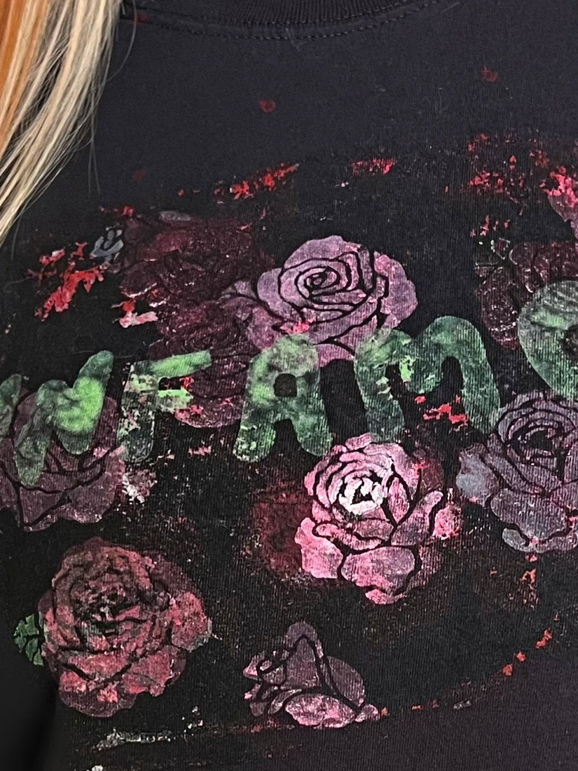 Unfamous Hand Painted Logo Tee